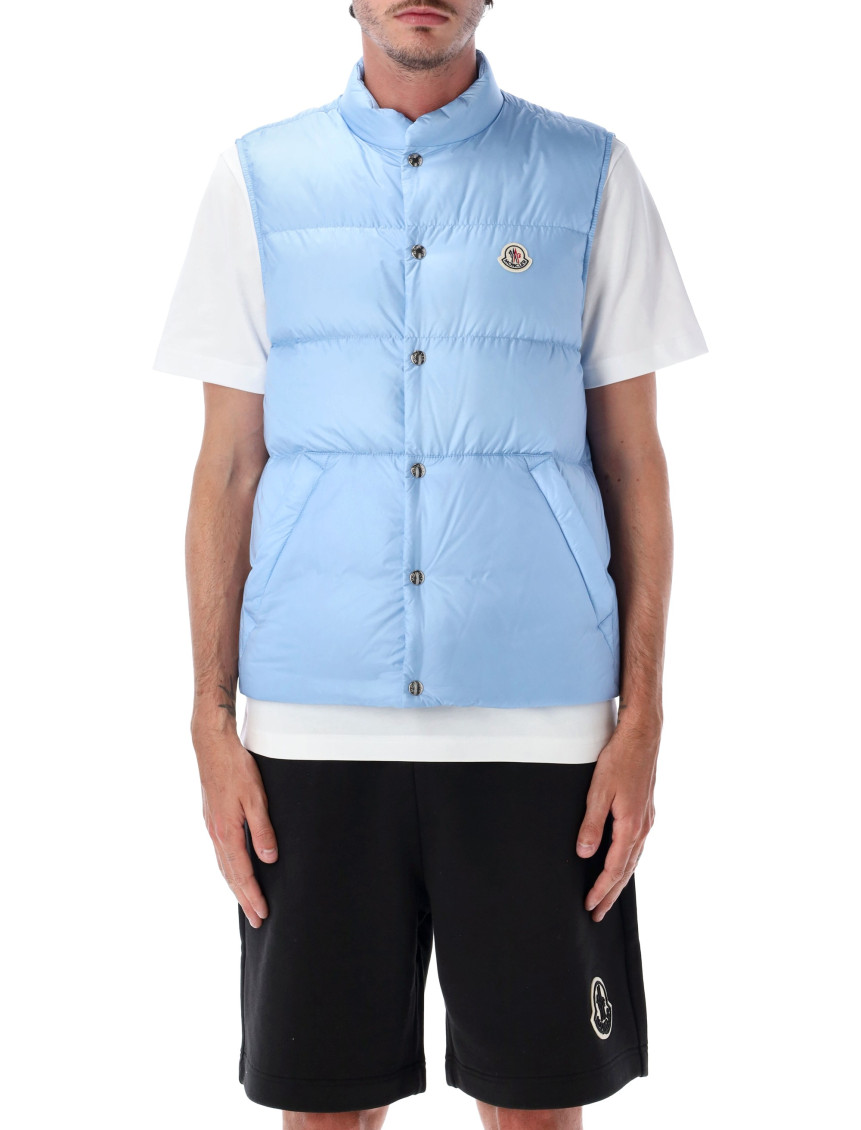 Sky Blue Quilted Jacket