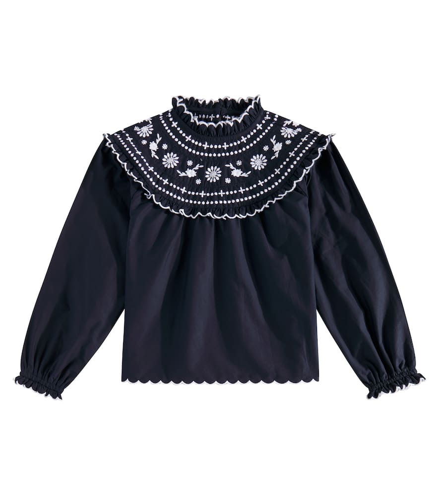 The New Society Pune embroidered cotton blouse