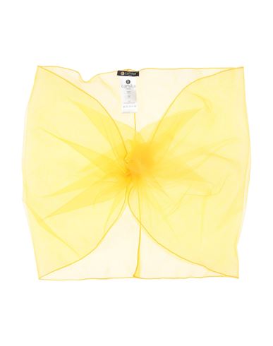 Camilla Milano Woman Scarf Yellow Size S Polyester