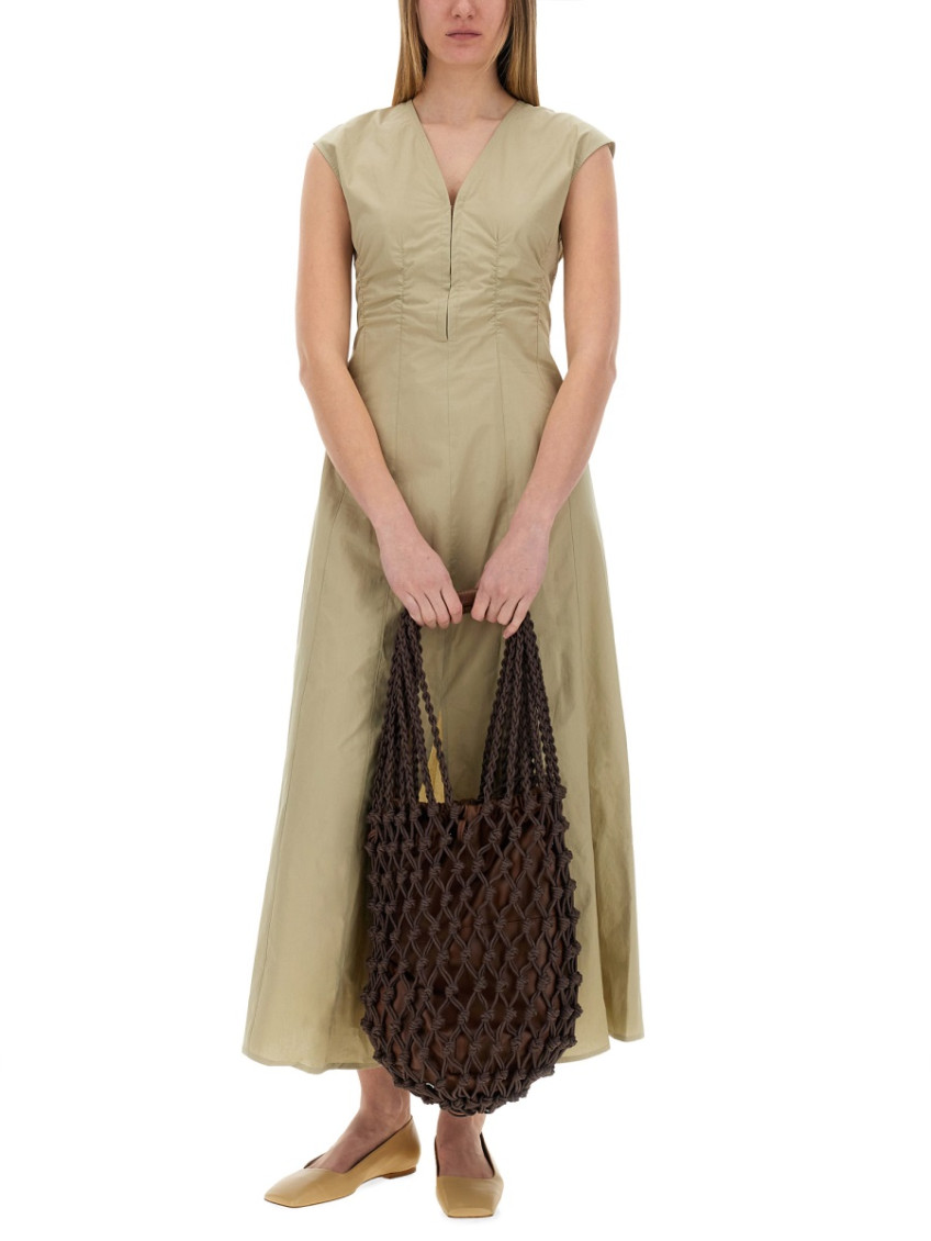 Long Poplin Dress