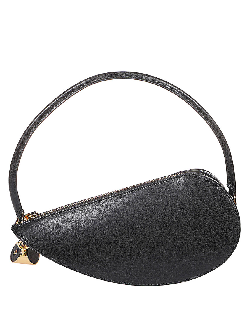 -Le Demi-CaUr Borse A Spalla Nero-Donna