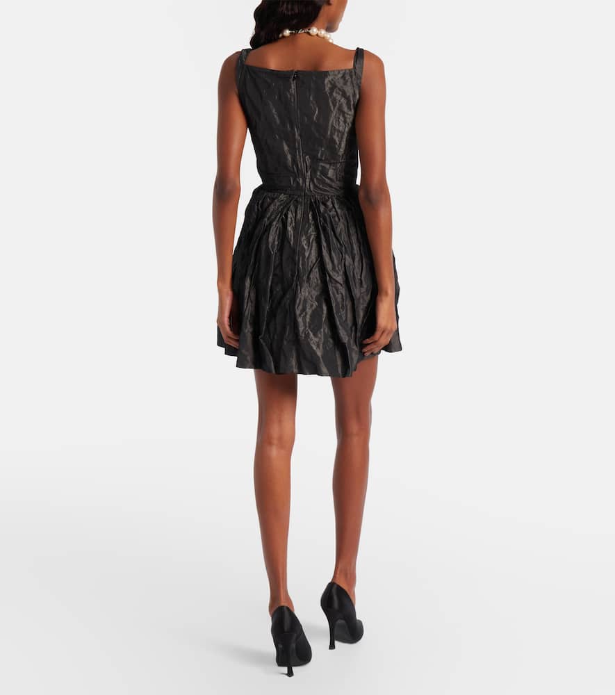 Mini Sunday draped corset dress
