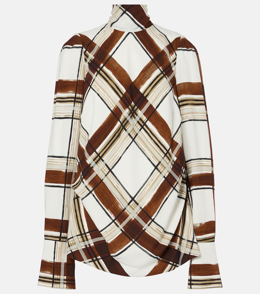 Checked top