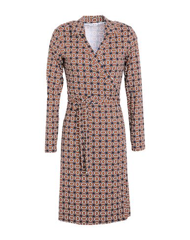Woman Mini dress Brown Size 8 Polyamide, Elastane