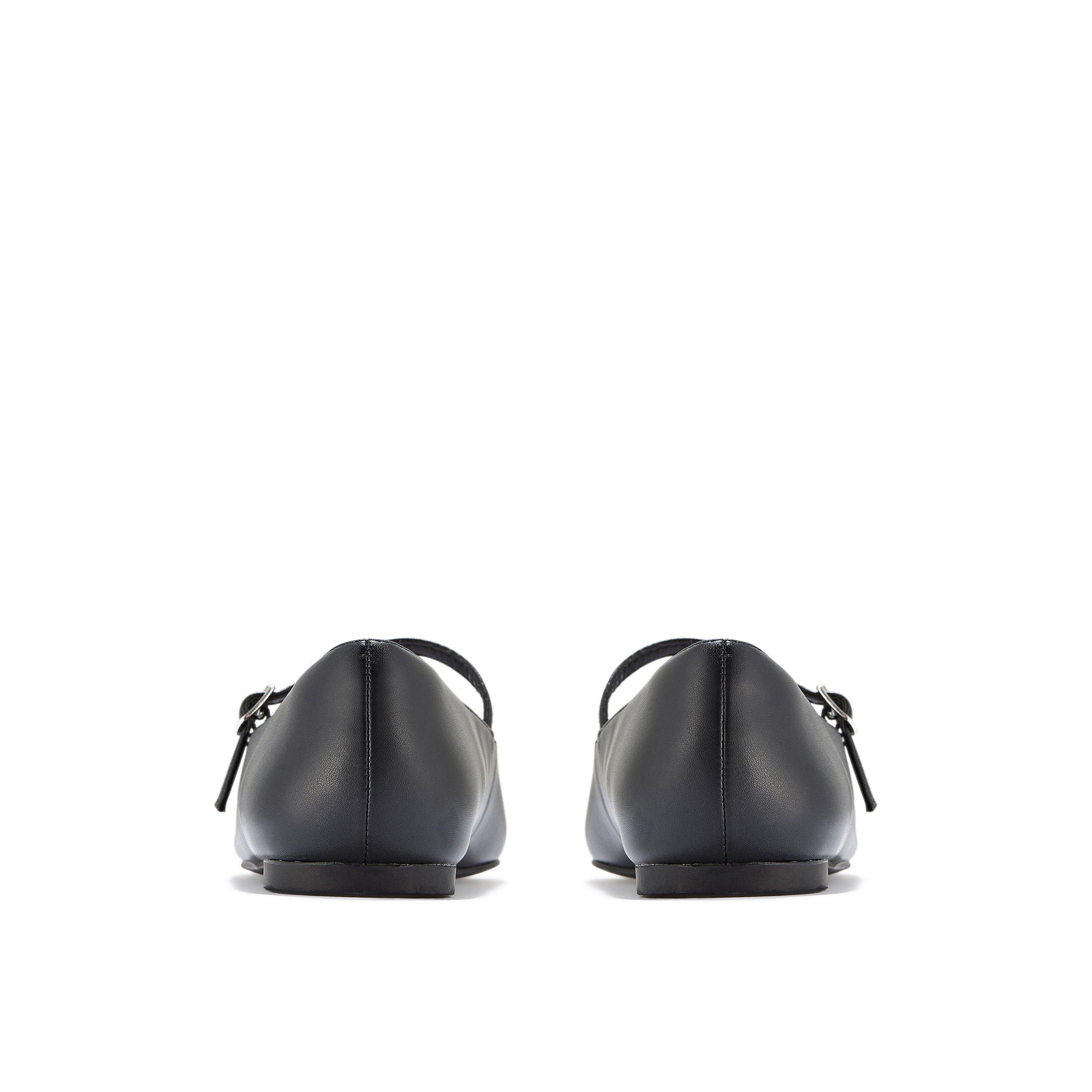 Clarks Emelina Gem Black Smooth Bar Shoes,pumps,ballet Pump
