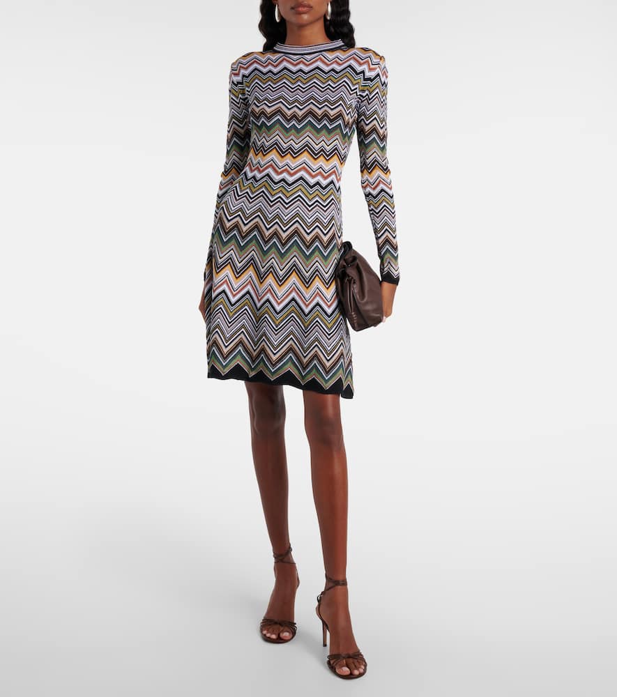 Zigzag minidress