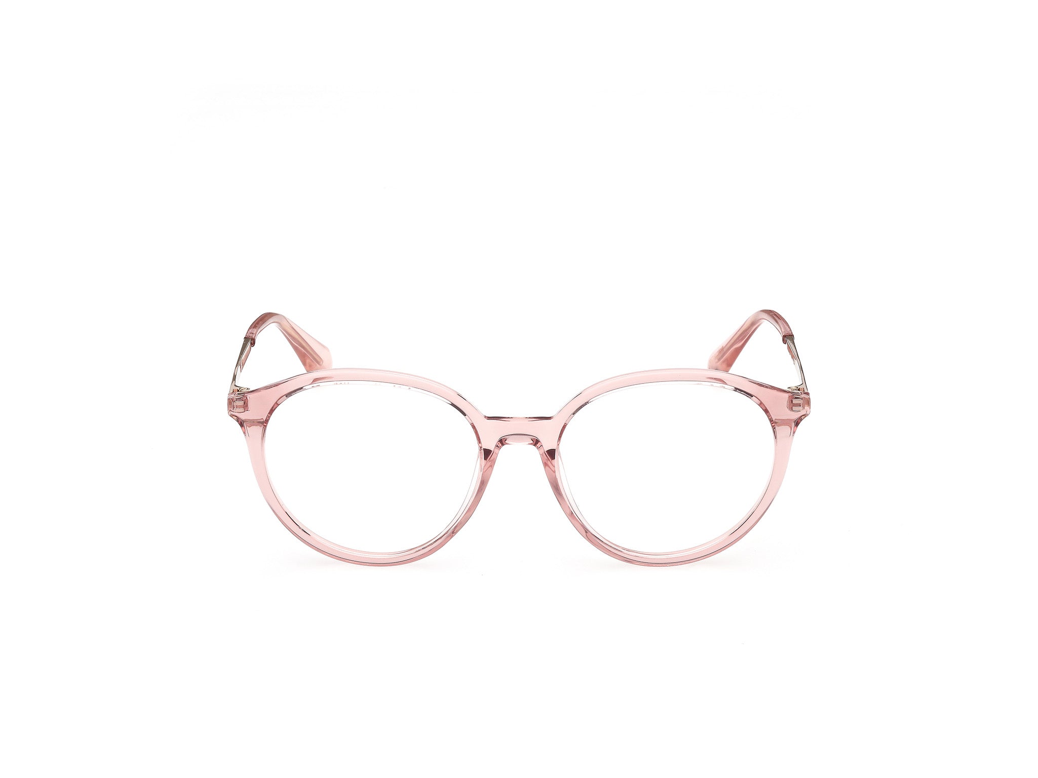 MAX&Co Mujer MAX&Co MO5198 072 Monturas ópticas Inyectado Rosa Redonda Norma
