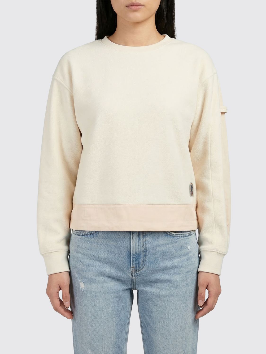 Sweatshirt Woman color White