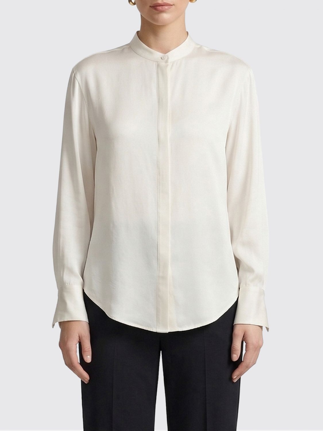 Shirt Woman color Coffee