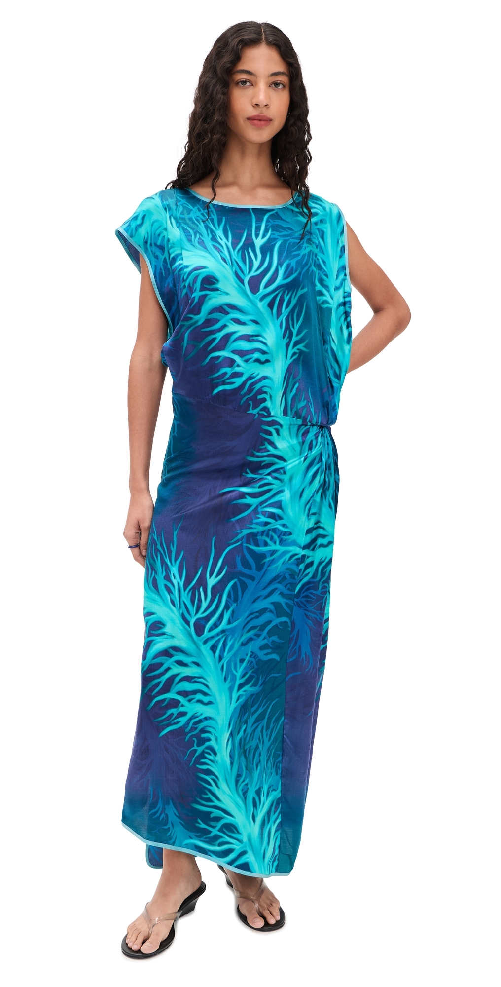 F. R.S For Restless Sleepers Briseide Dress Corals Bleu