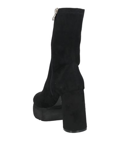 Woman Ankle boots Black Size 6 Textile fibers