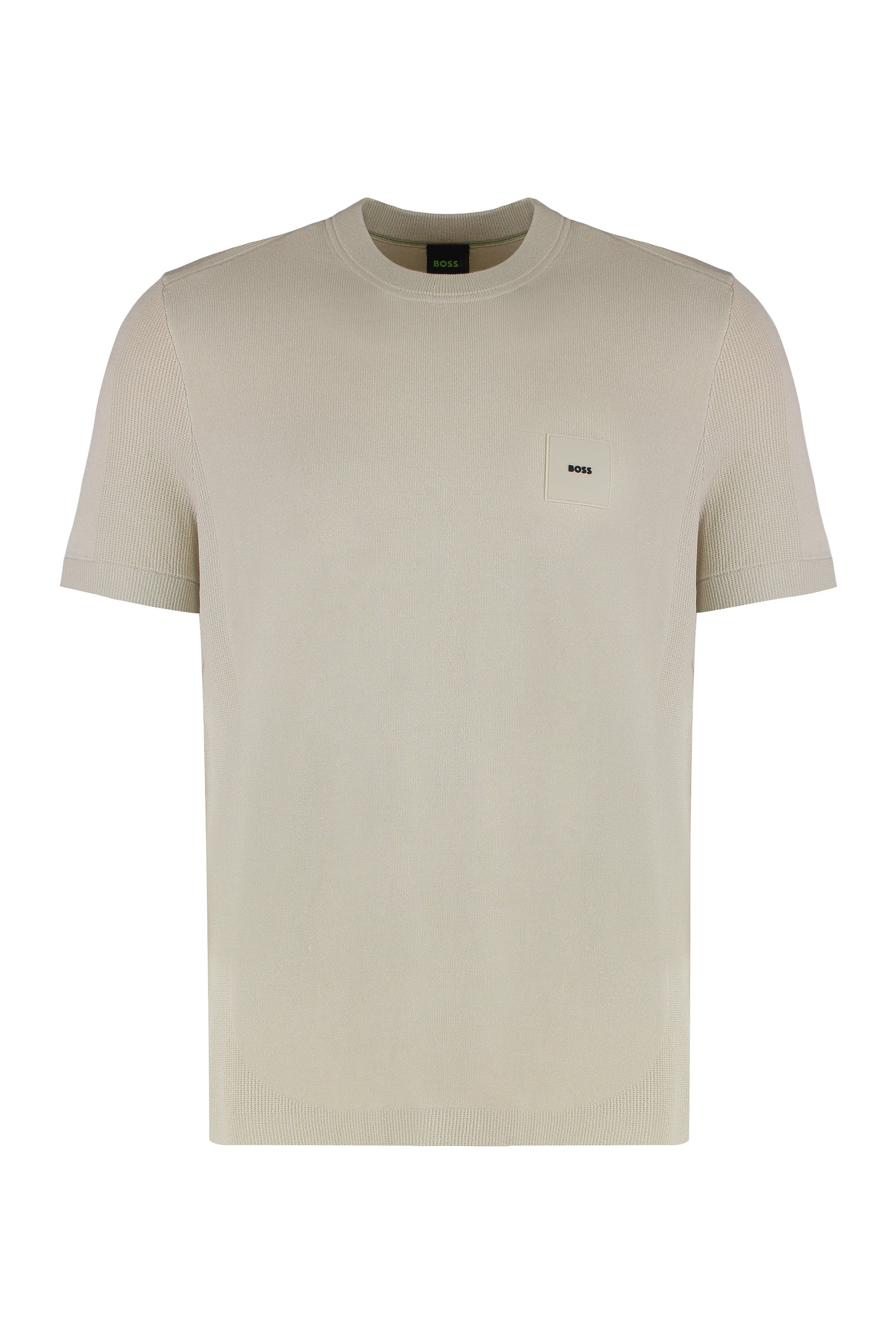 Short-Sleeved Knit T-Shirt for Men