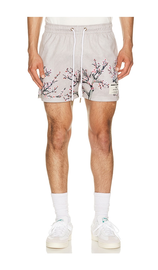 Ryoko Rain SHORT CHERRY BLOSSOM en Grey. S. Also en M, L, XL/1X
