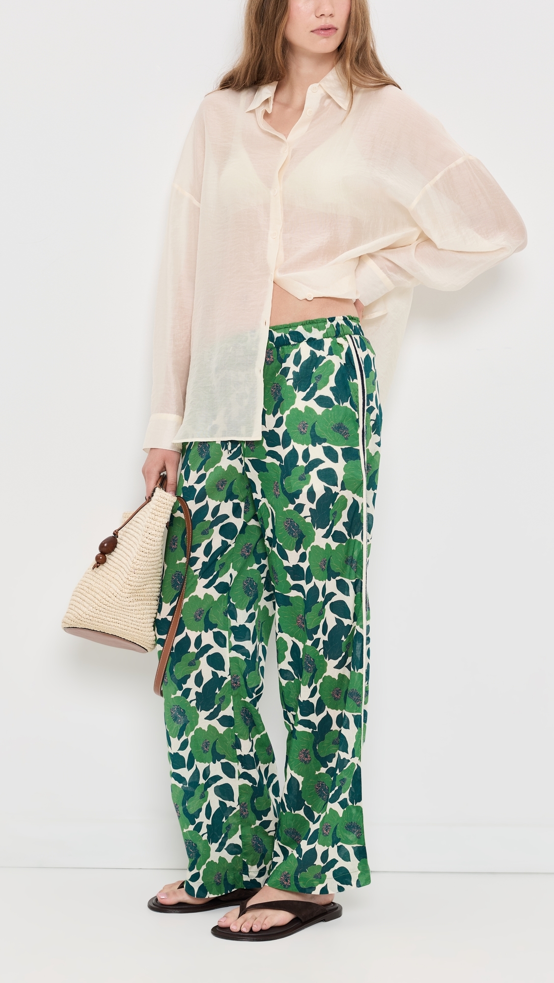 Vera Vega Floral Pants Vega Floral