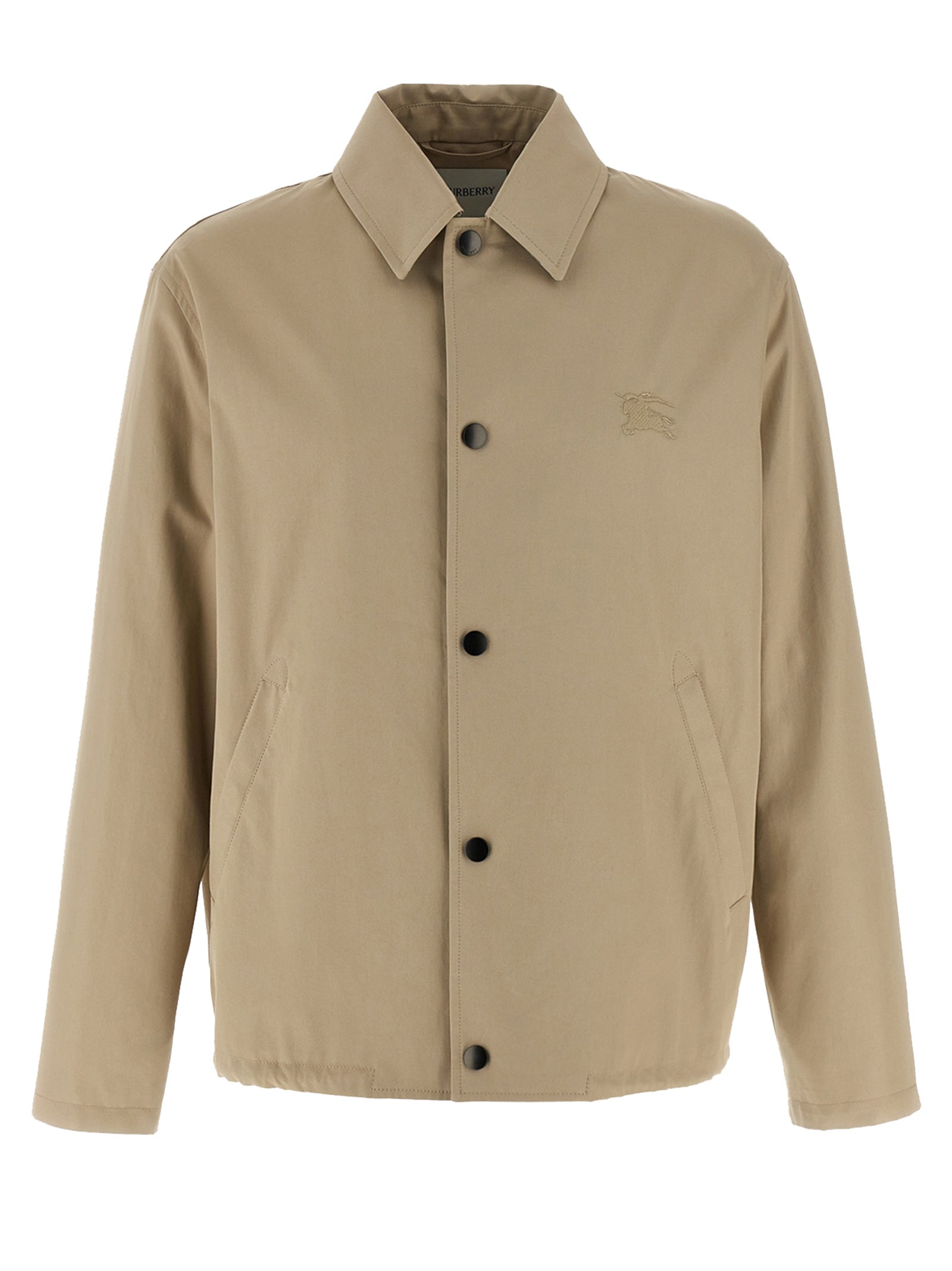 Check Jacket — Beige