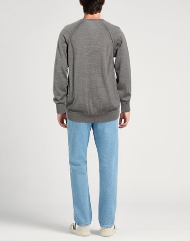 Man Sweater Grey Size XXL Acrylic, Wool