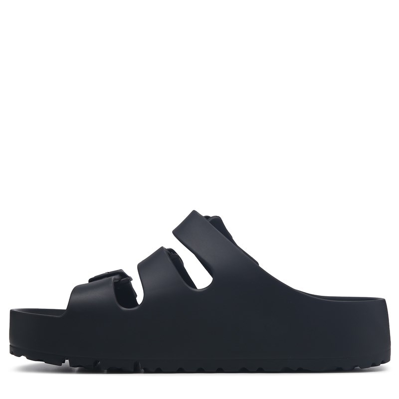 Women's Florida Platform Essentials Eva Footbed Sandals (Black)