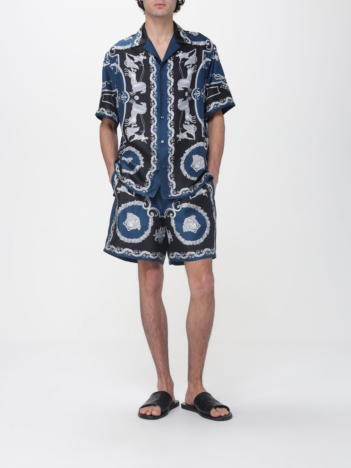 Shorts Men color Blue