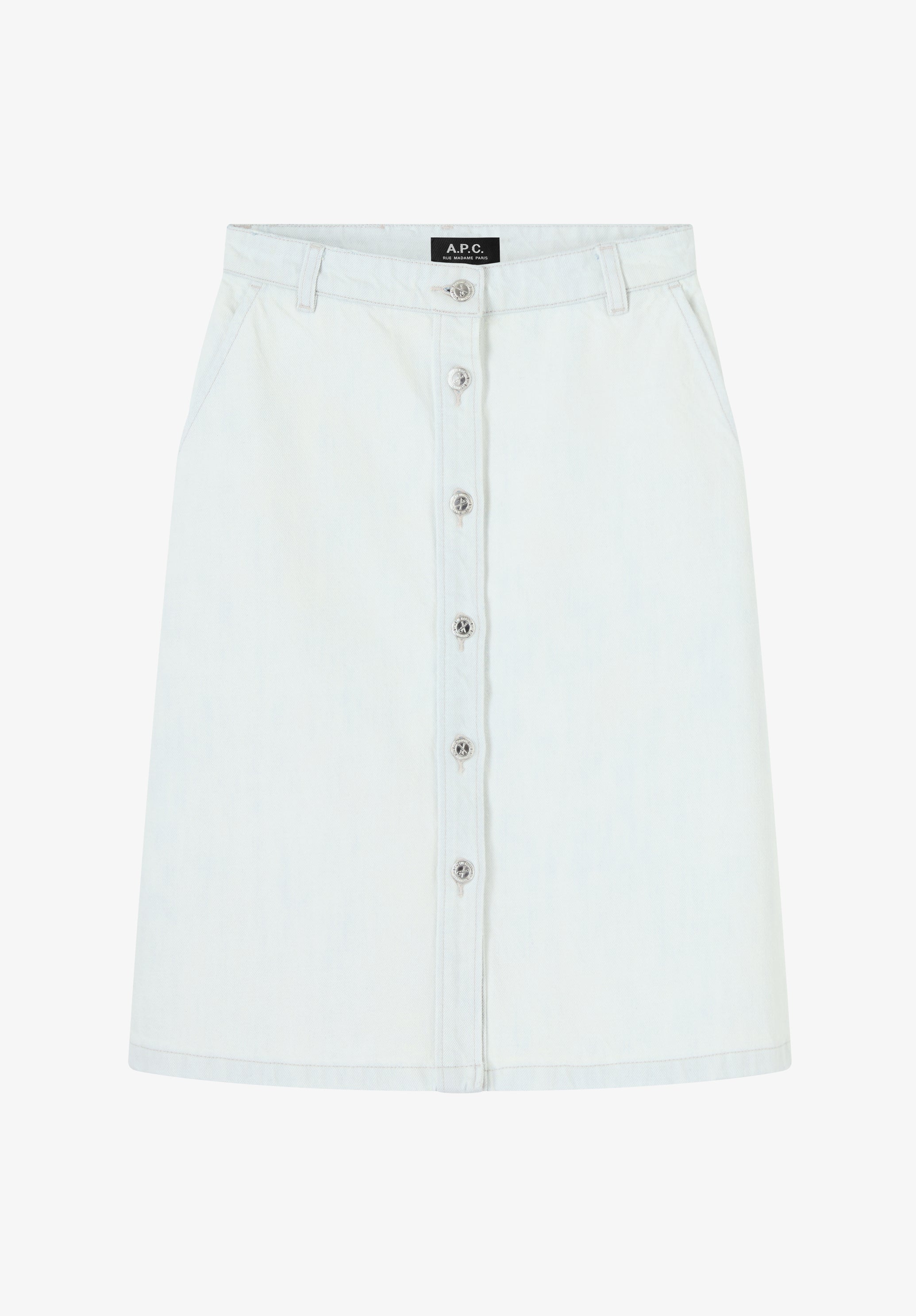 A. P.C. Maxine Skirt 34 Iat - Sky Blue