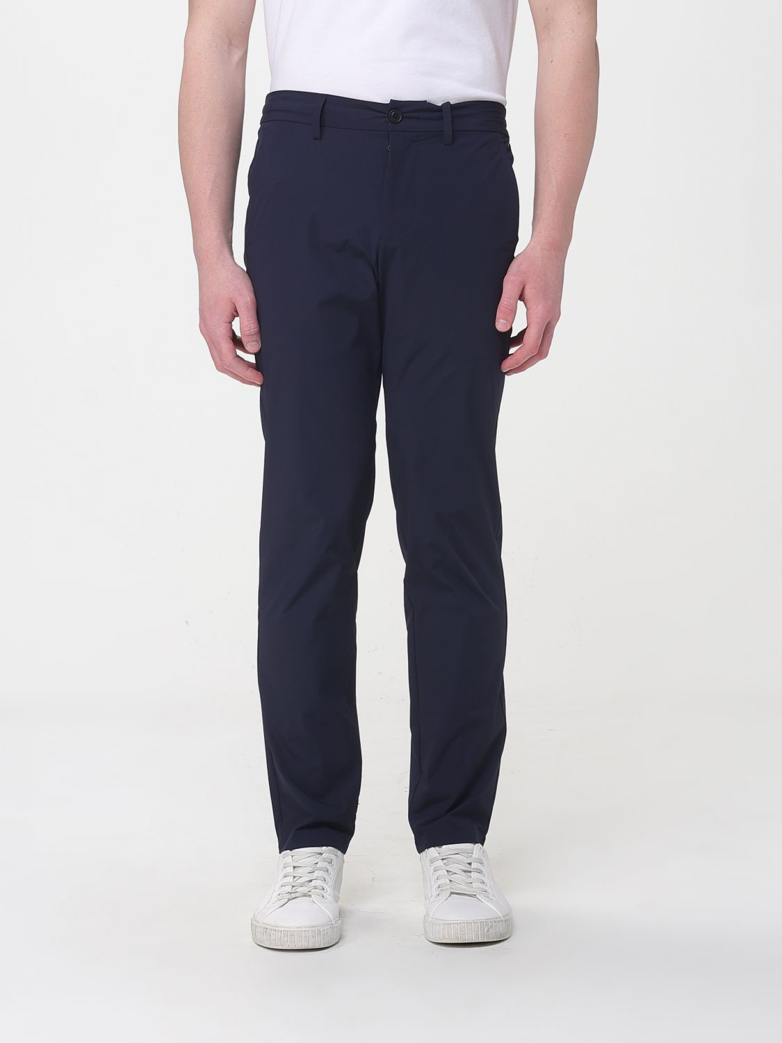 Pants Men color Blue