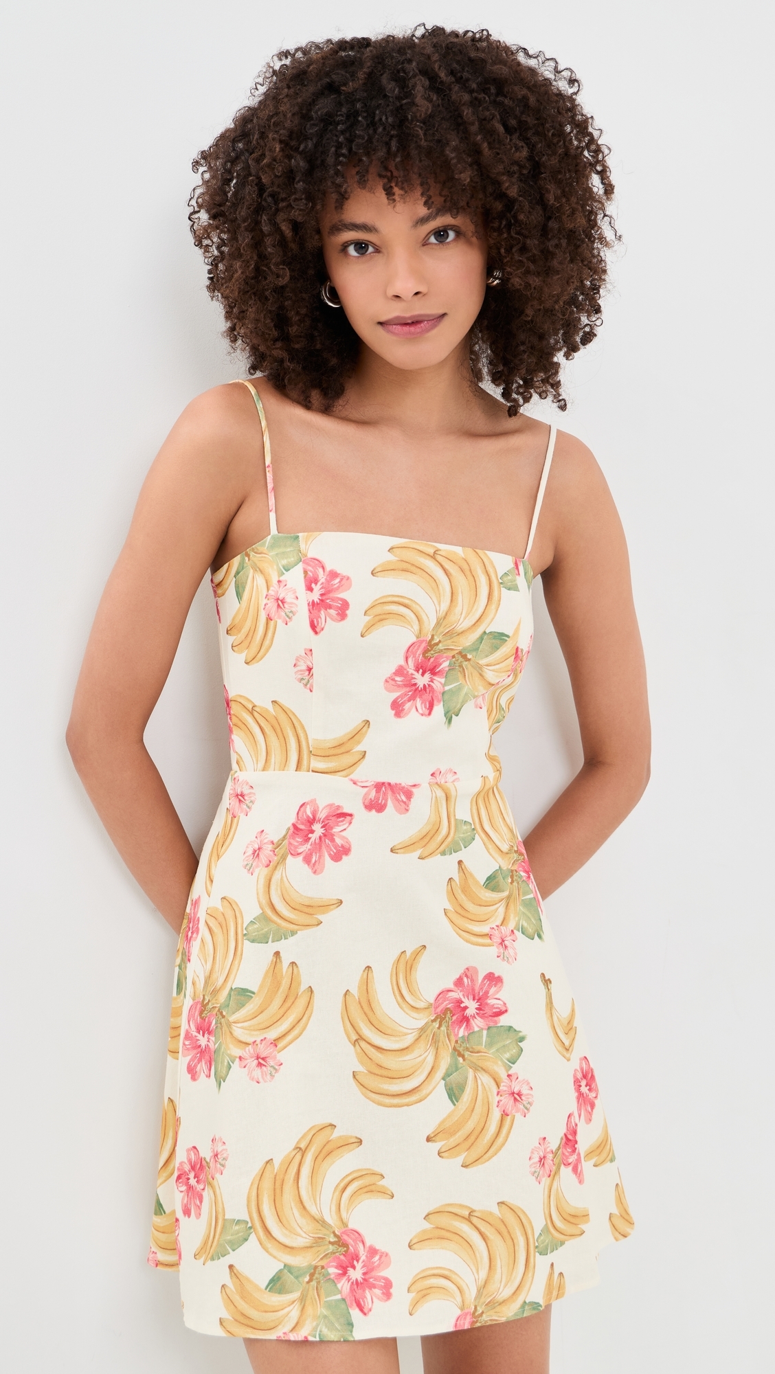 Havana Mini Dress Cream Bananas