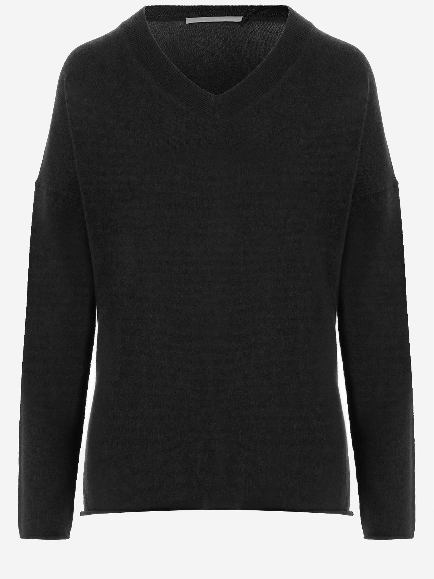 Cashmere Sweater — Black