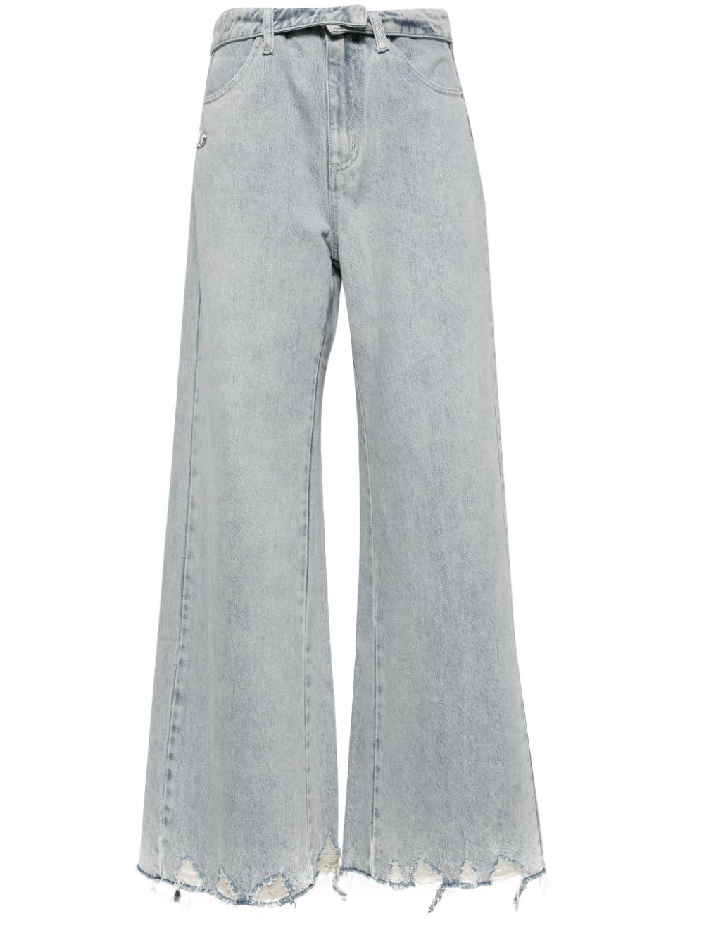 Wide-leg jeans - Black