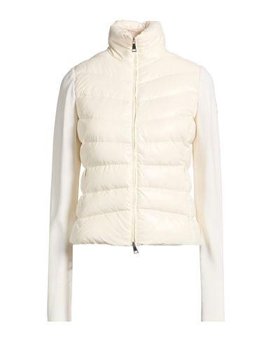 Woman Puffer White Size M Polyamide, Virgin Wool