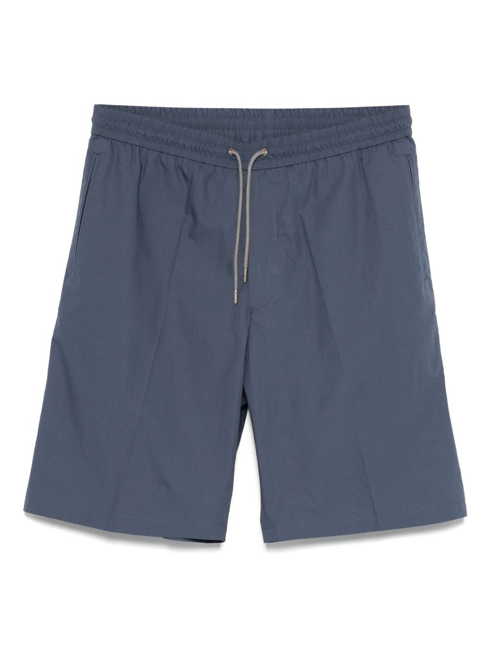 Poplin bermuda shorts - Brown