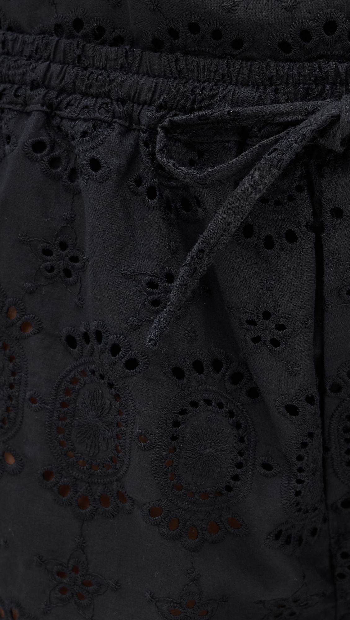 Natalie Martin Collection Jasper Shorts Medallian Embroidery Black 