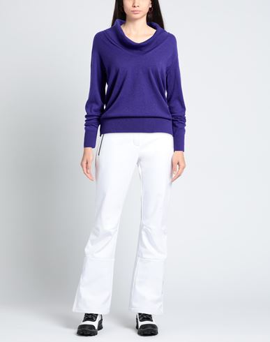 Woman Turtleneck Purple Size 10 Virgin Wool, Viscose, Cashmere