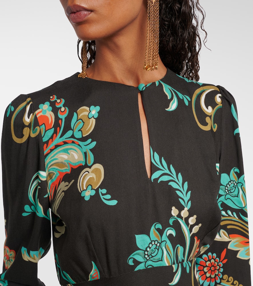 Floral midi dress