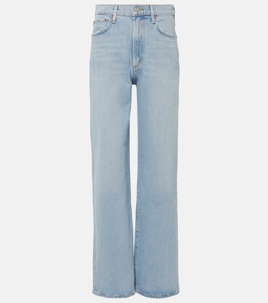 Harper mid-rise straight jeans