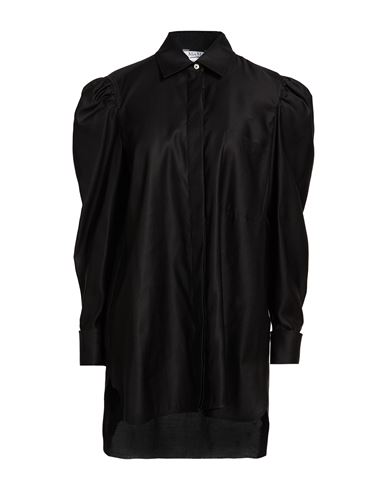 Woman Shirt Black Size 4 Cotton