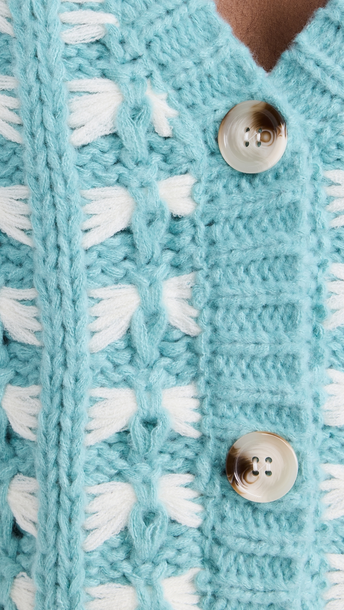 Hannah Cardigan Turquoise M