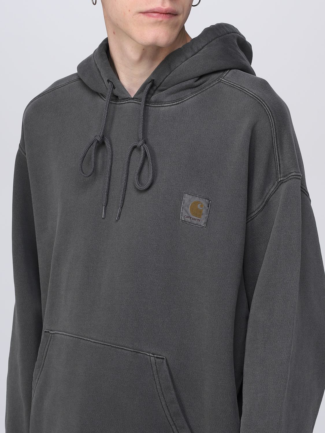 Sweatshirt Men color Black