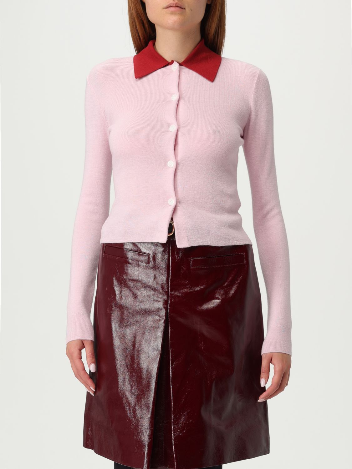 Wool cardigan - Pink