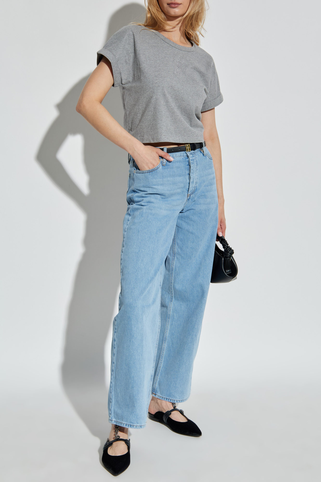 By Malene Birger T-shirt "Hedalia", Women's, Grey
