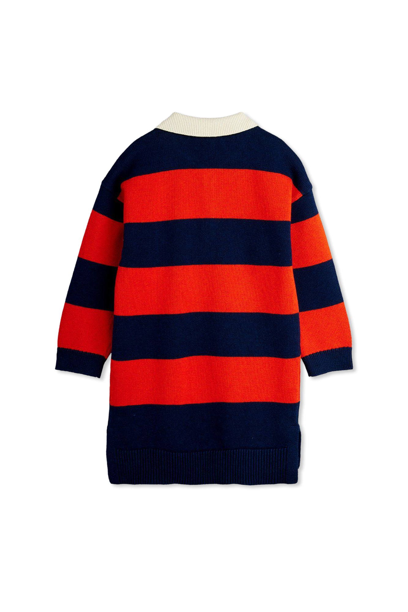 Dress With Striped Pattern, Unisex, Red