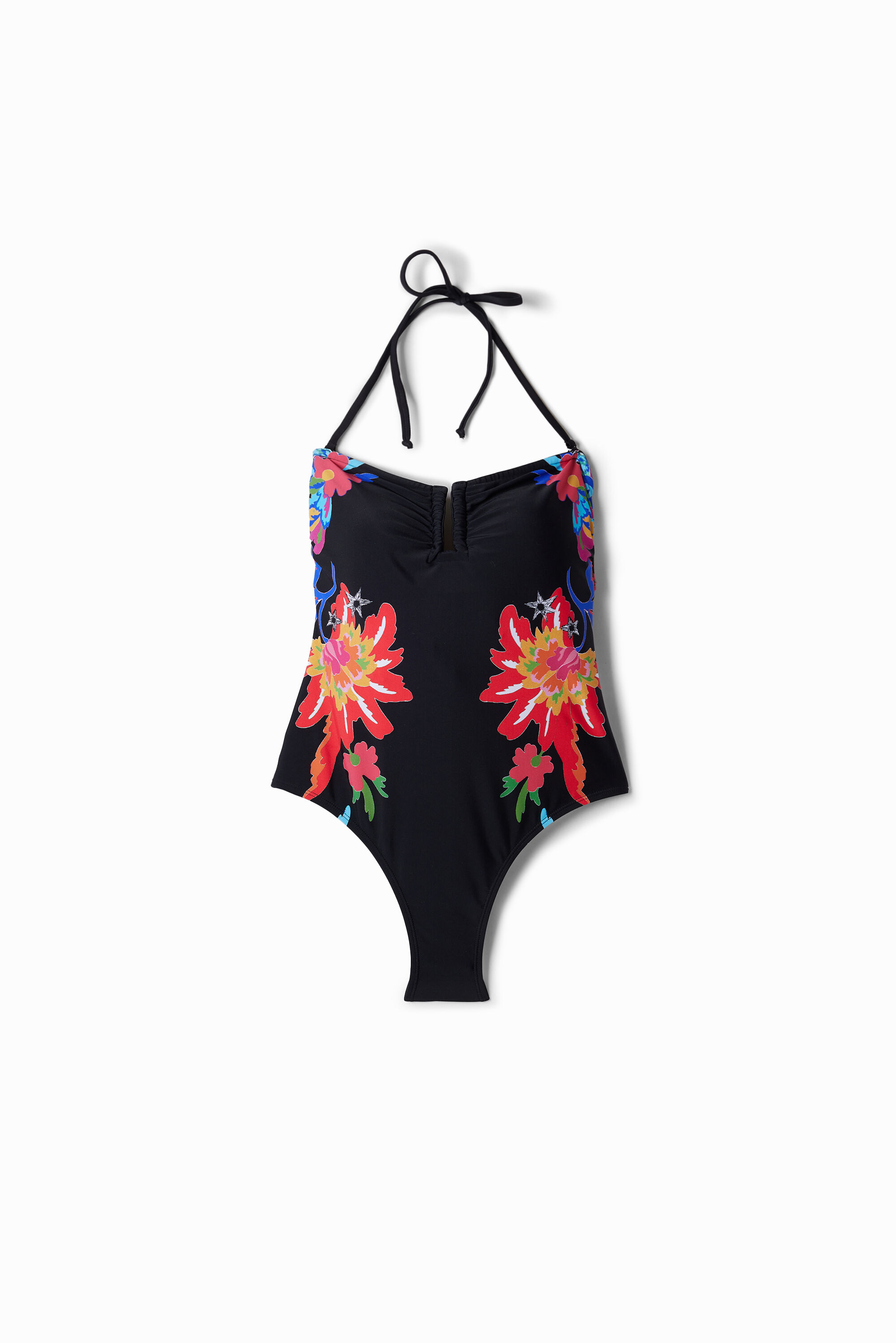 Jungle bandeau swimsuit