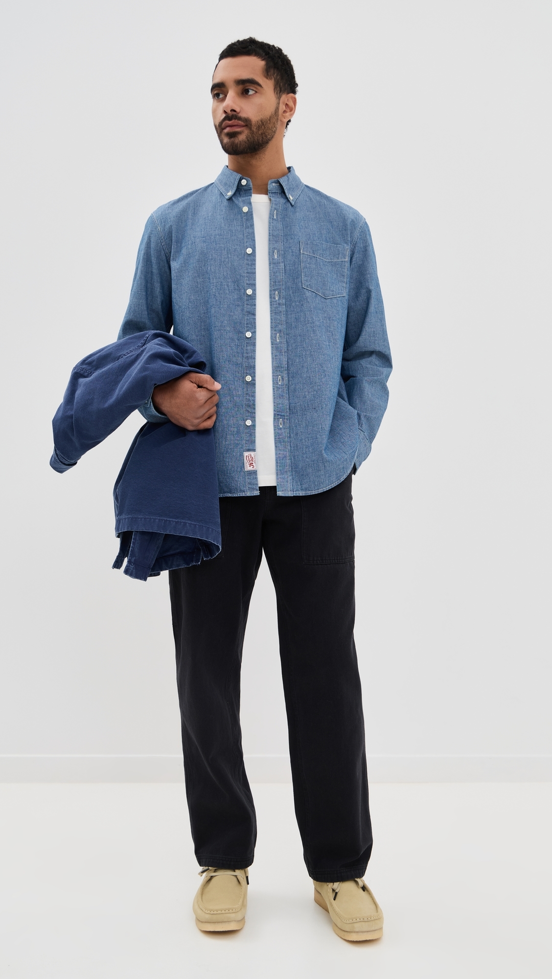 Alex Mill Mill Shirt In Washed Chambray Chambray Rinse Wash