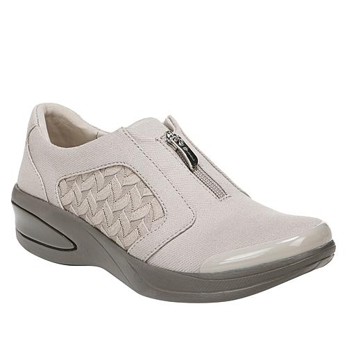 Florence Washable Zip-Front Shoe - Tan