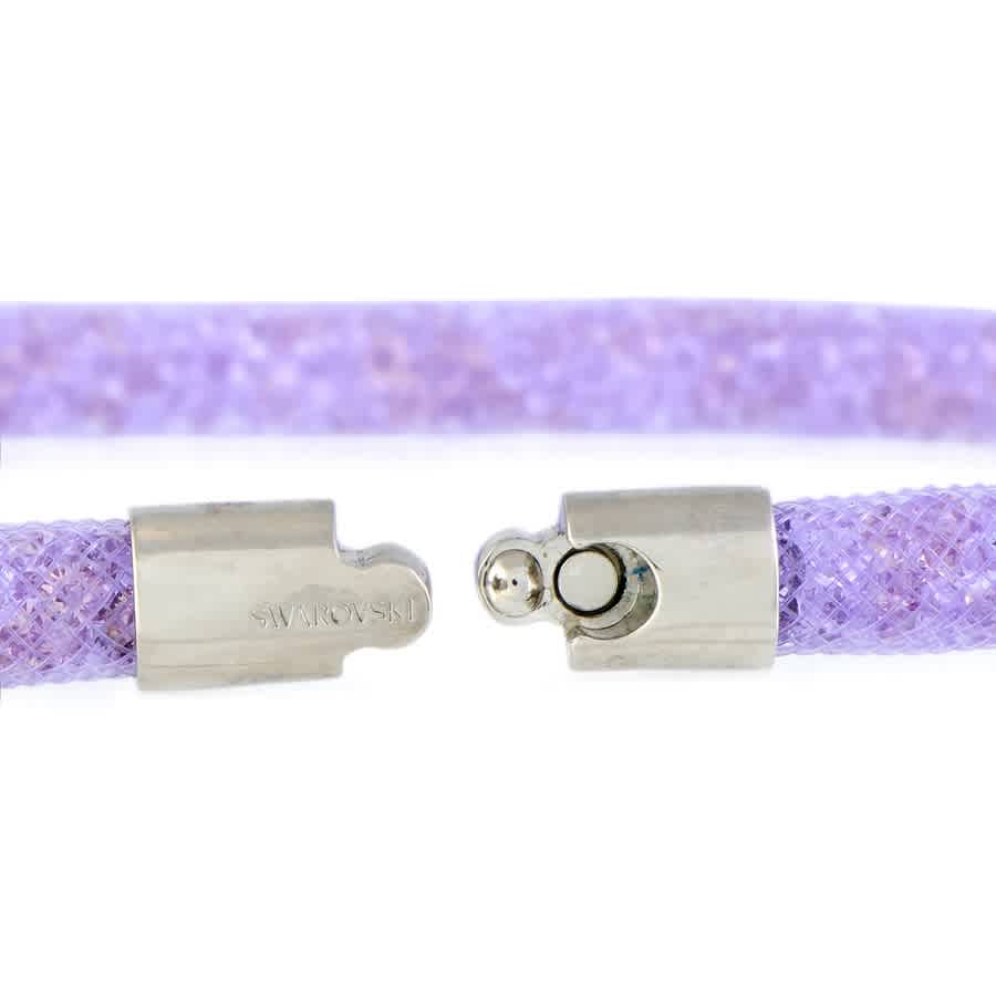 Stardust Mauve Crystal Double Bracelet