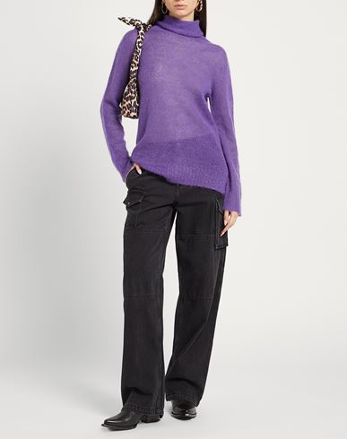 P. a.r. o.s. h. Woman Turtleneck Purple