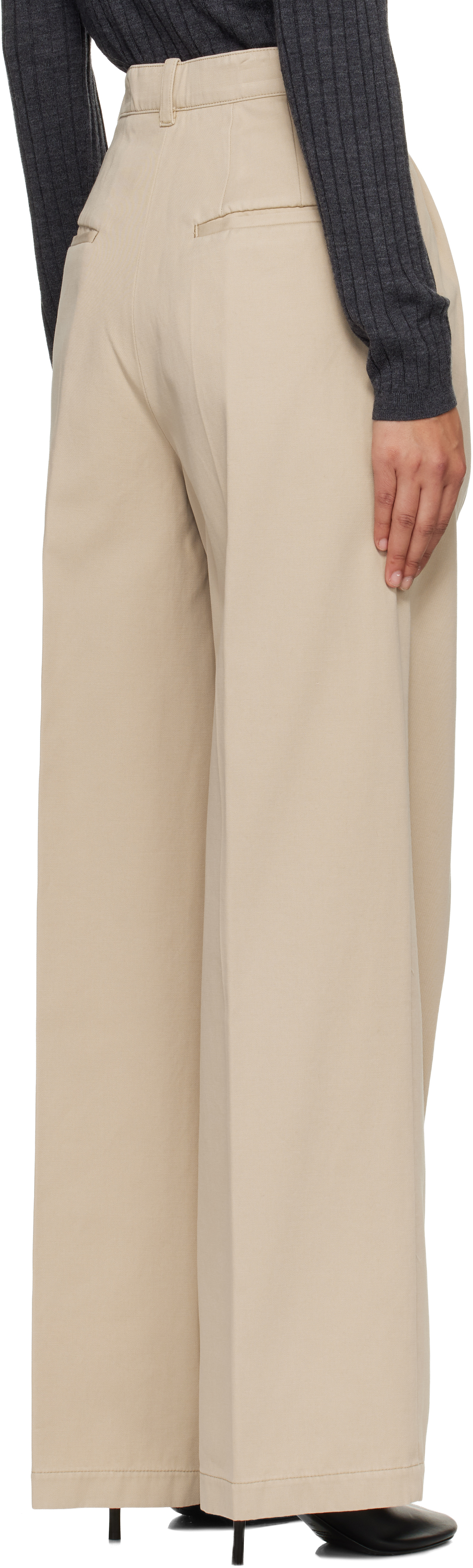 Beige Ginny Trousers