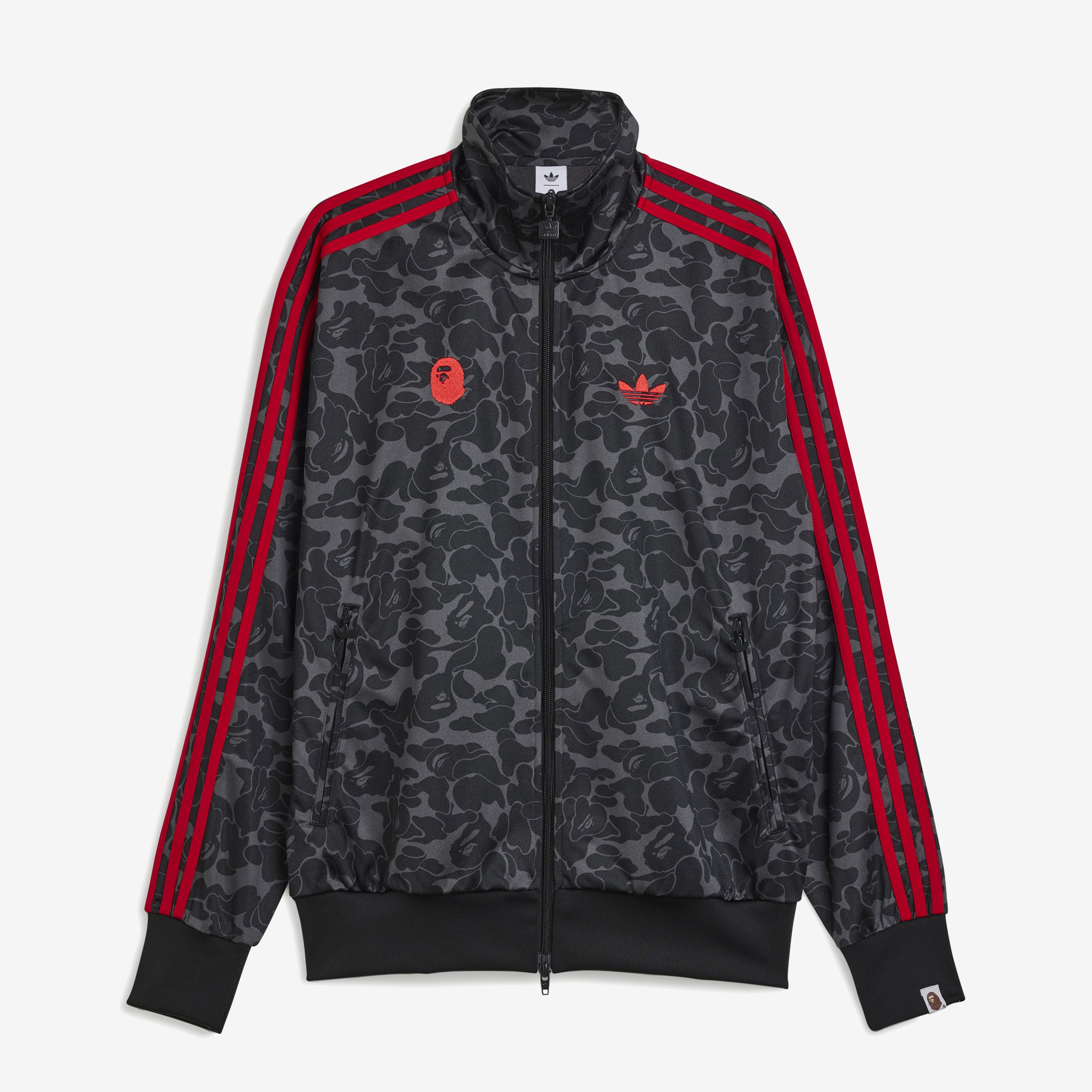 Adidas Firebird Track Top AOP x Bape - black - unisex