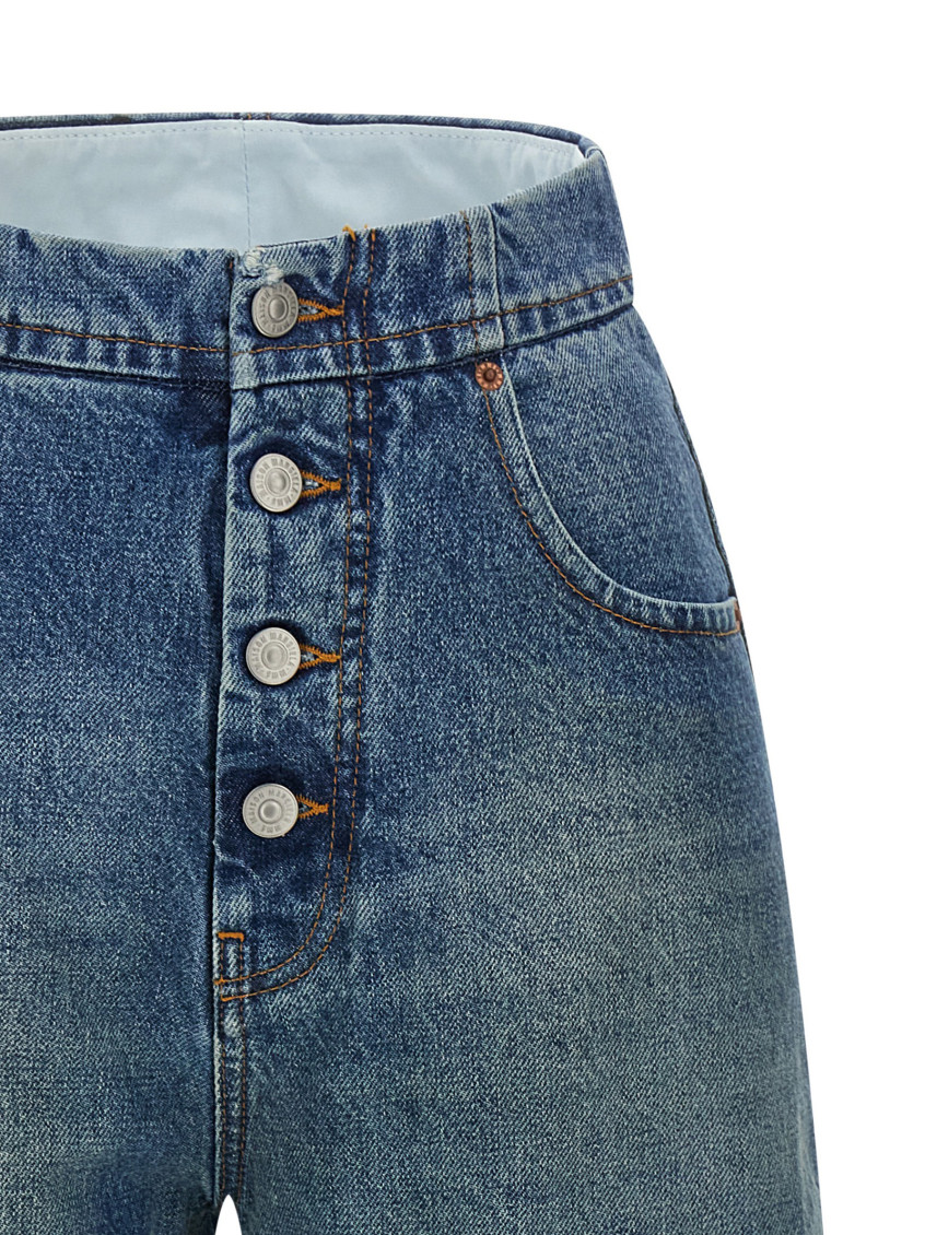 Straight Leg Jeans Light Blue