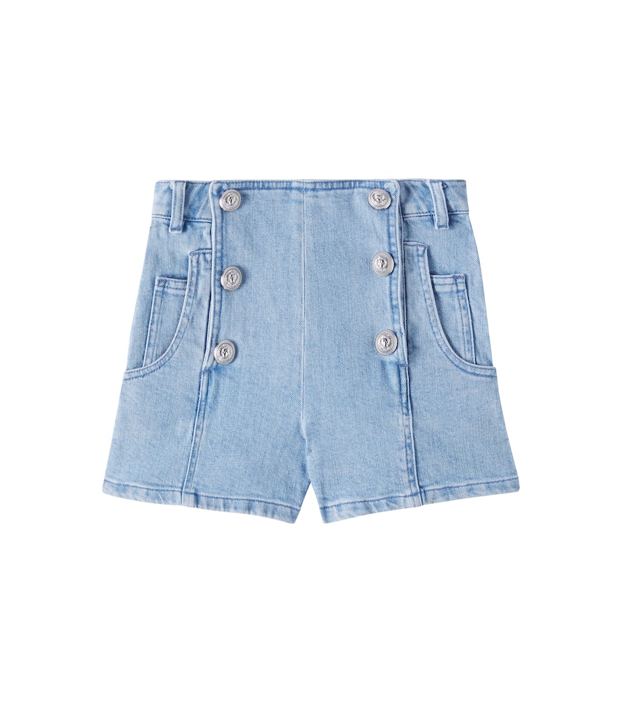 Balmain Kids Cotton shorts