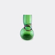 'double Ring' Vase, Green