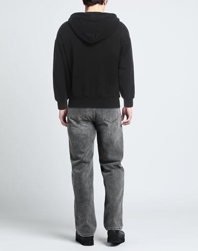 Man Sweatshirt Black Size L Cotton